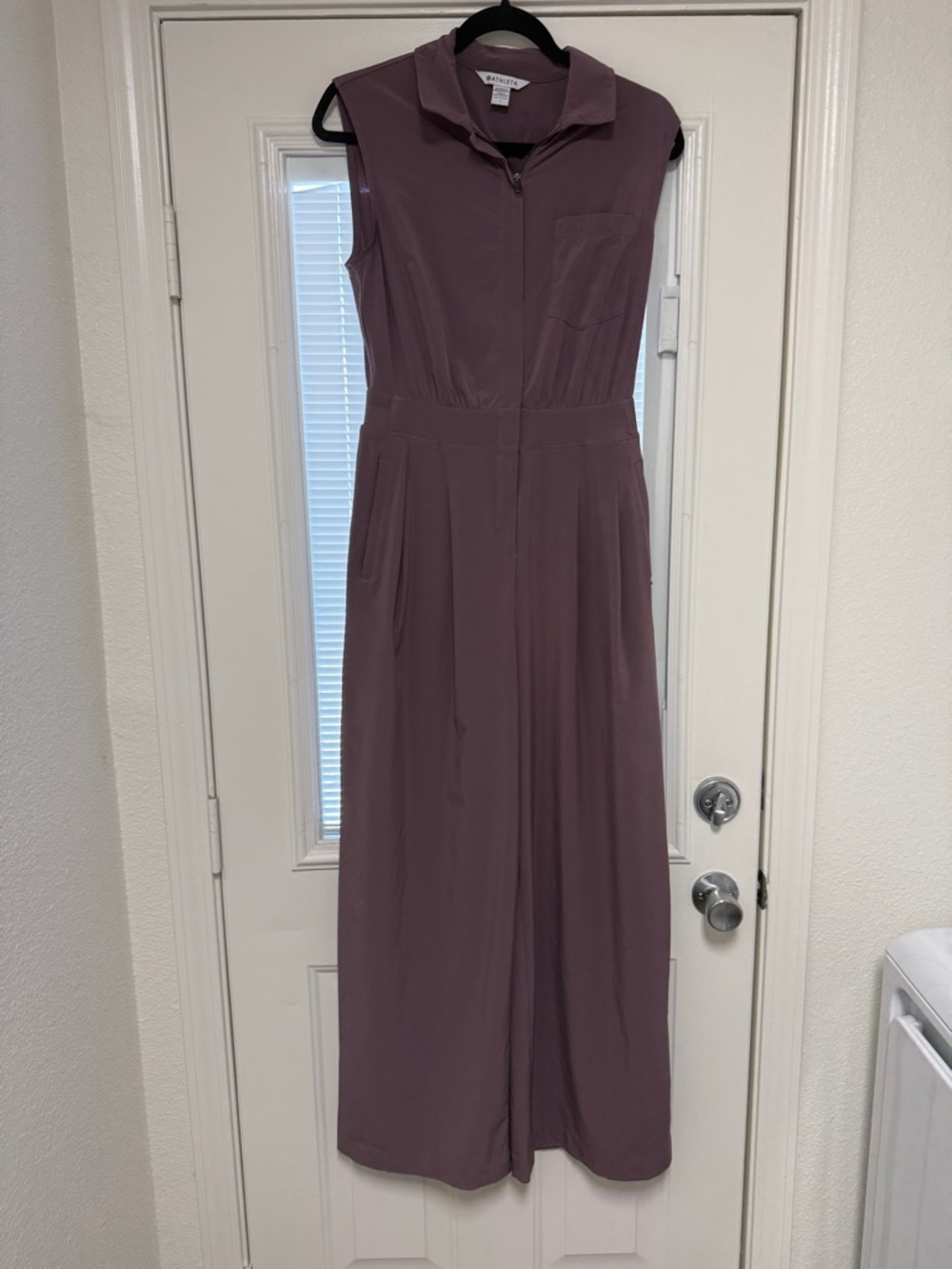 Athleta purple 4 jumpsuit